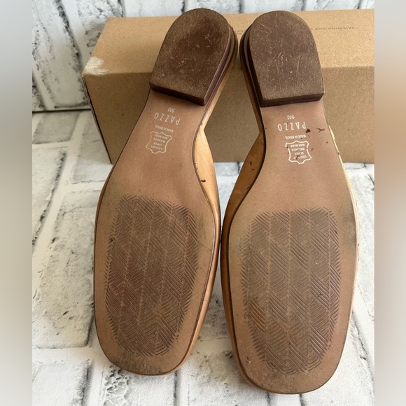 Pazzo Leather Embroidered Flats size 9M - Picture 7 of 9
